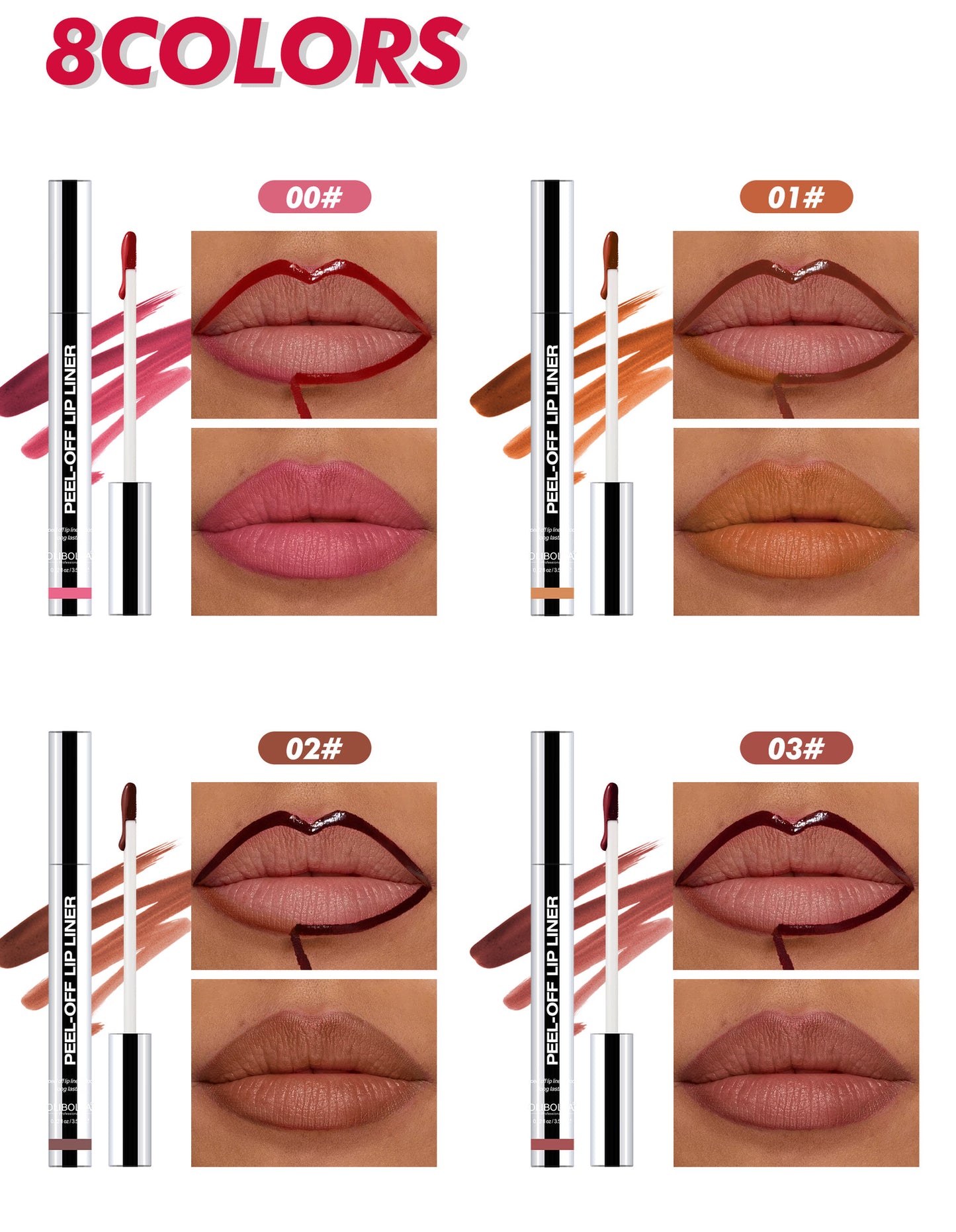 🔥Buy 1 Get 1 Free🛒💨 Peel Off Lip Liner