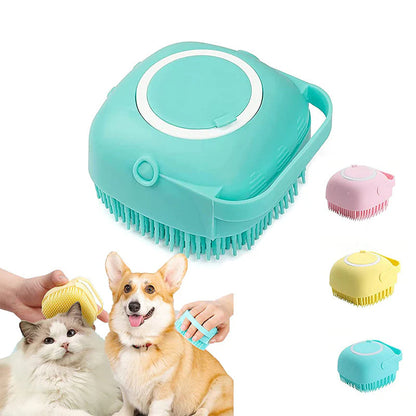 ✨HOT SALE 🐶2-in-1 Pet Grooming & Bath Brush