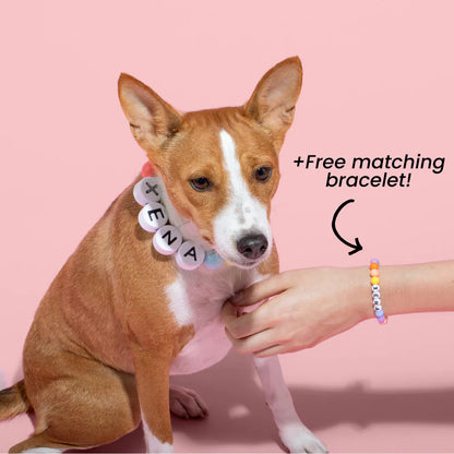 BFF Dog Collar + Free Matching Bracelet